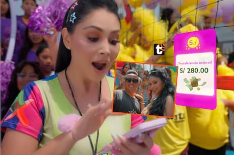 Pamela y Cueva recrean el yape de 280 soles en nuevo videoclip: “López estará con rabia”, escribe usuario