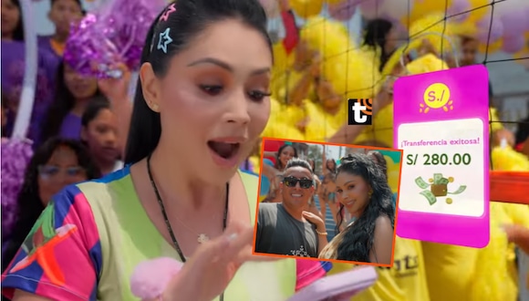 TROME - Pamela y Cueva recrean el yape de 280 soles en nuevo videoclip: “López estará con rabia”, escribe usuario