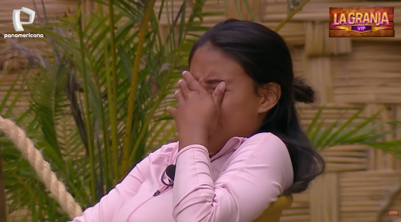 Samahara Lobatón destrozada pide a su mamá Melisa Klug y a Youna que la saquen de 'La Granja vip'.
