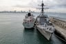Los buques de guerra que Trump envió frente a las costas de Venezuela: USS SAMPSON, USS GRAVELY y USS DUNHAM