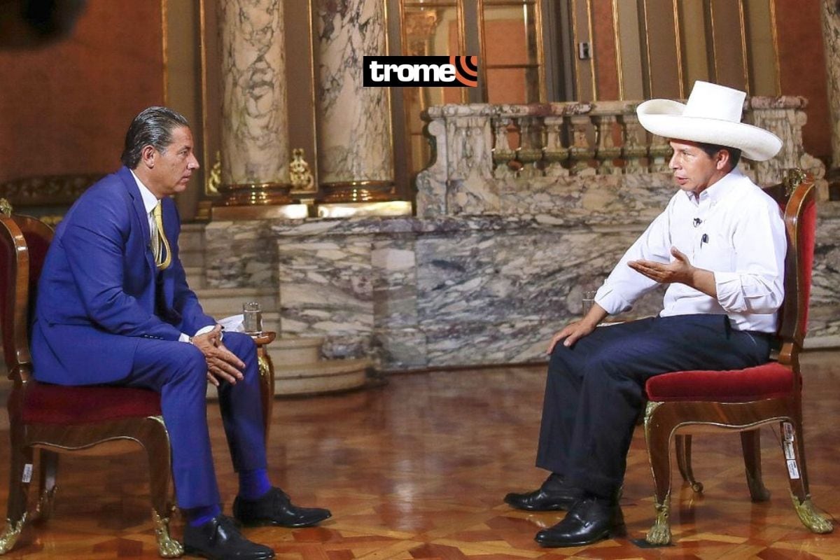 Fernando del Rincón, en entrevista con Pedro Castillo.