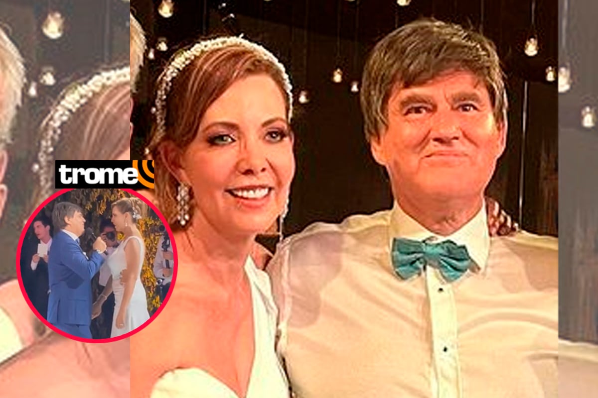 Esposo de Maritere Braschi le dedicó romántica canción en su boda. Foto: Captura Instagram