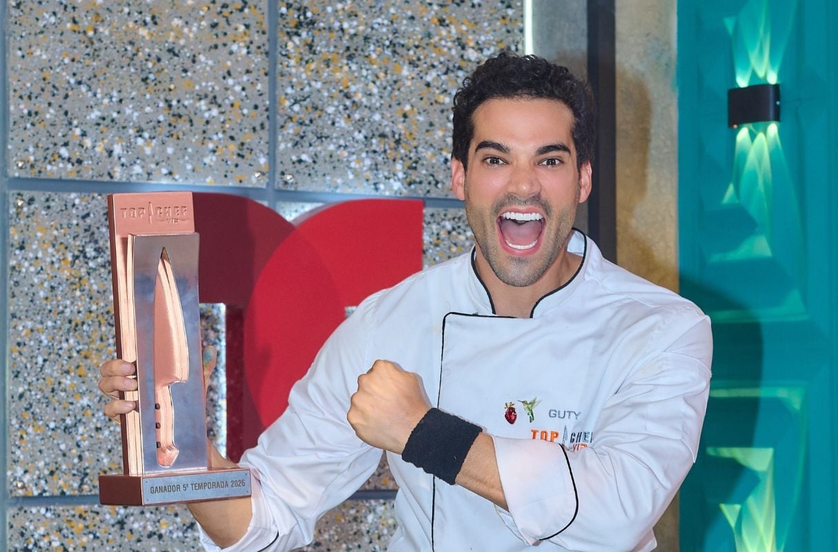Guty Carrera se convirtió en el ganador de la quinta temporada de Top Chef VIP. (Foto: Instagram /@gutycarrera)