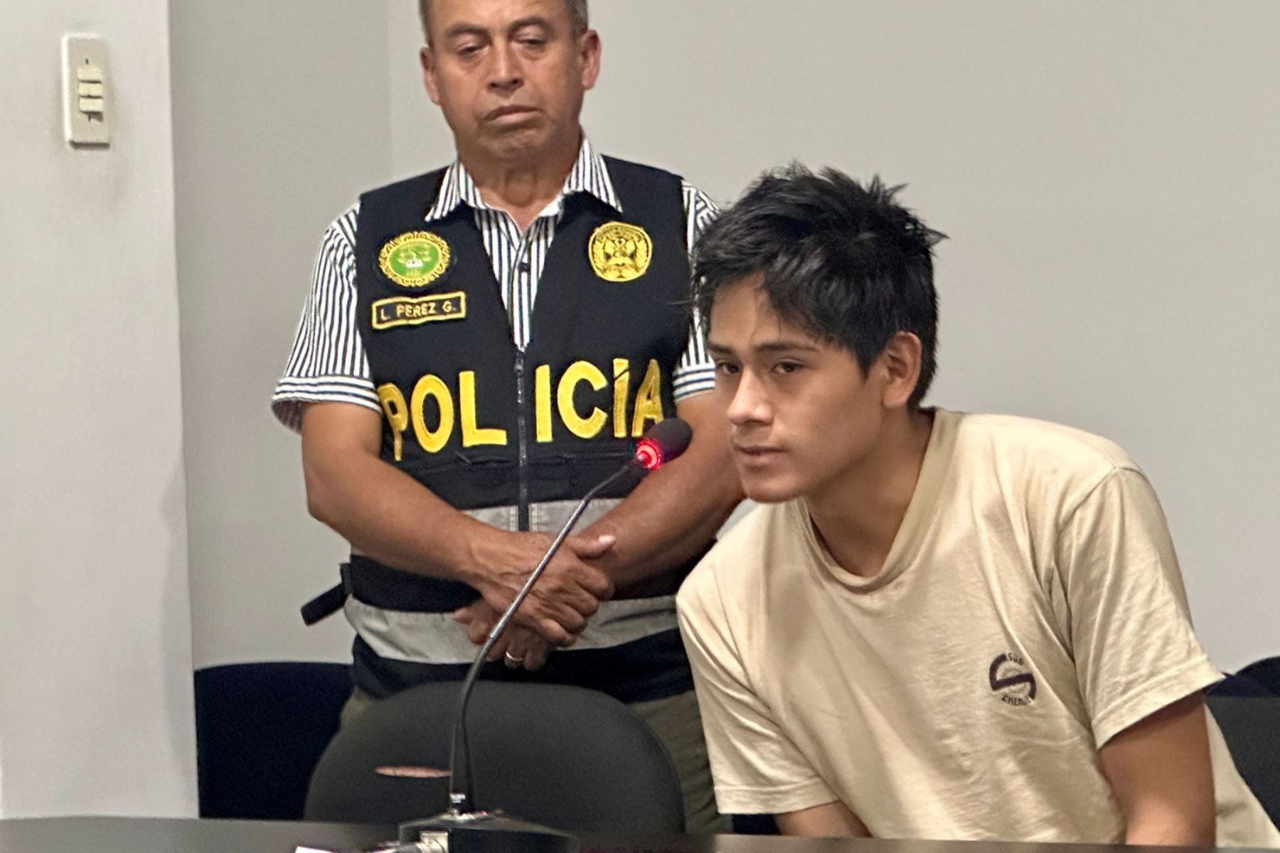 Cruel asesino llevará su proceso judicial encerrado 18 meses. (Foto Andina)
