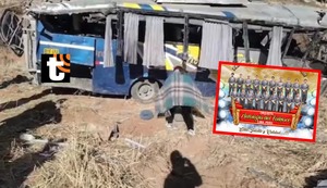 Tragedia en Tarma: Chofer de bus que cayó al abismo se habría quedado dormido