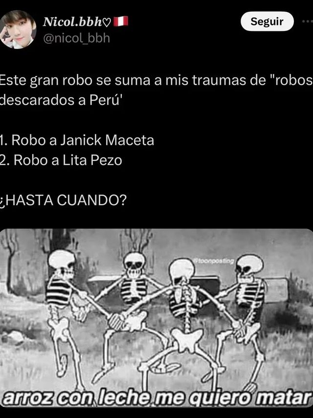 Lita Pezo no ganó Viña del Mar 2024 y los usuarios explotaron en las redes sociales con memes de rechazo. Foto: Twitter.