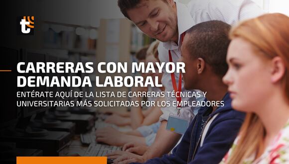 Carreras técnicas y universitarias en Perú: ¿Qué carreras son las más solicitadas?