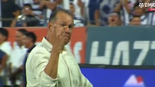 Juan Reynoso y su polémico gesto en Matute tras la derrota de Melgar ante Alianza | VIDEO