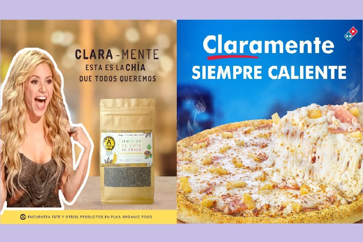 CLARAmente... muchos se sumaron al juego de palabras de la nueva canción. Negocios y hasta organismos públicos para promocionar otros contenidos. (Trome)