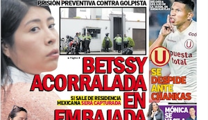 BETSSY ACORRALADA EN EMBAJADA
