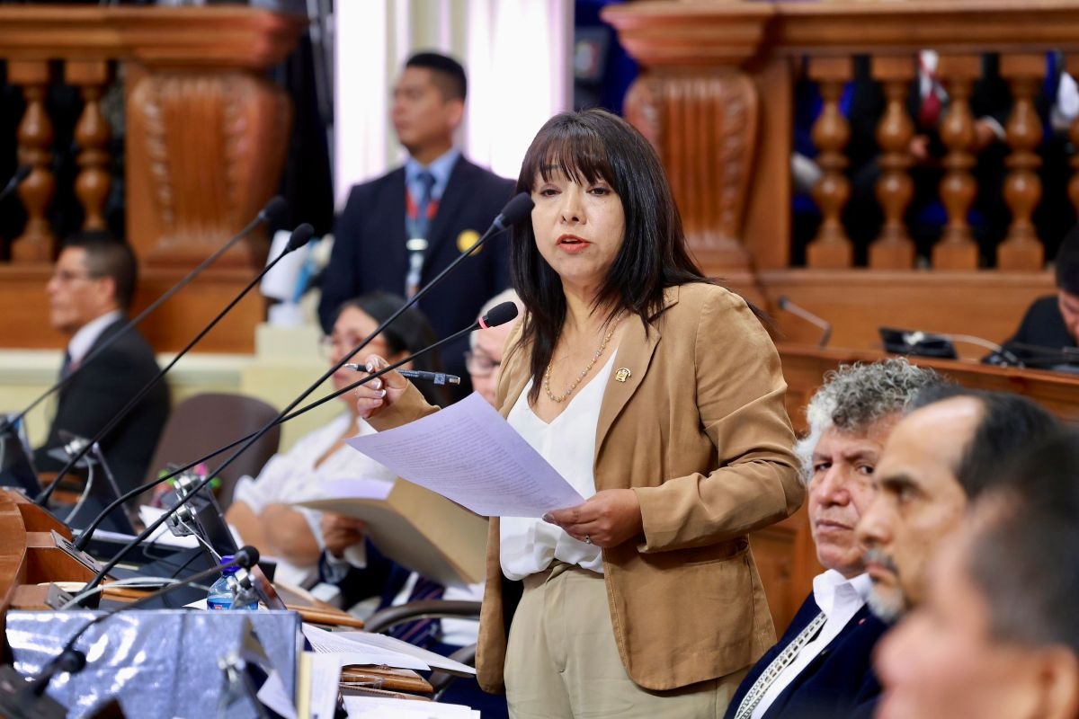 Mirtha Vásquez. Foto: Congreso.