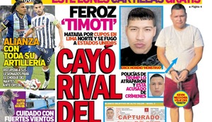 CAYÓ RIVAL DEL ‘MONSTRUO’