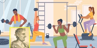 Frase del siglo II atribuida a Décimo Junio Juvenal, hoy vinculada al ejercicio y la salud mental, aunque su significado original era muy distinto. Fotos: Istock.