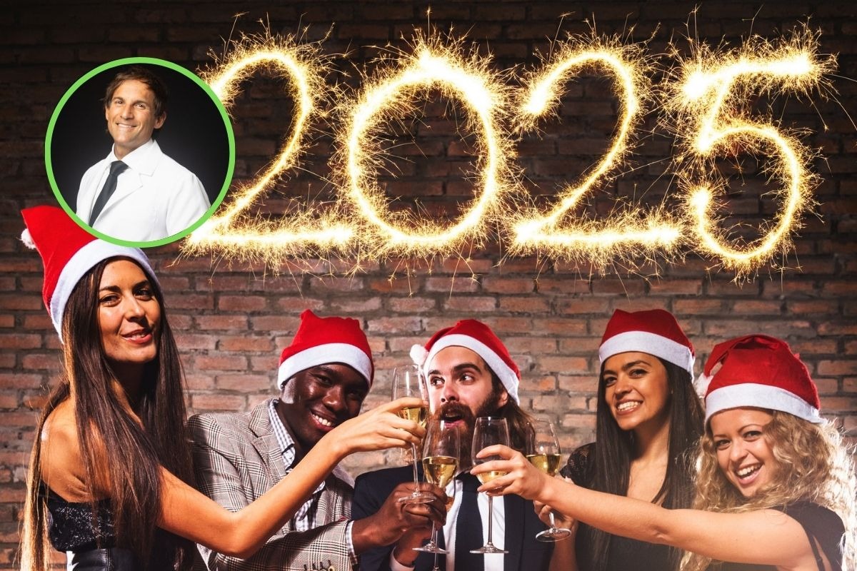 Ten un plan digestivo este fin de año. Foto: Composición / iStock.