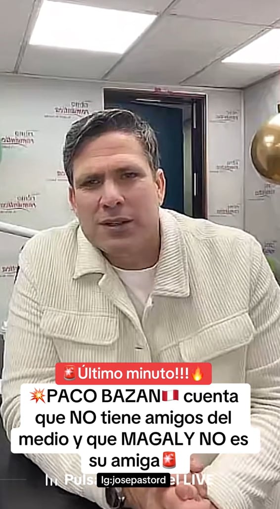 Conductor habló de Magaly Medina. (Foto: TikTok)