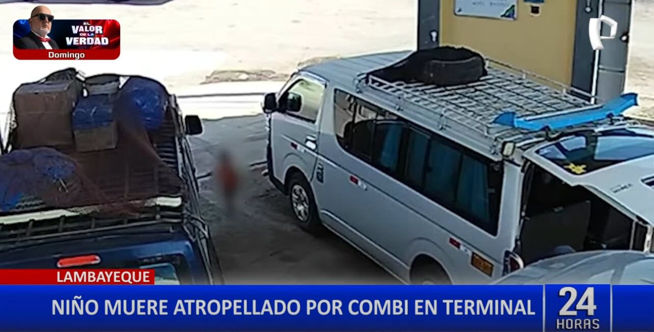 Niño de un año y medio murió atropellado en terminal de combi.