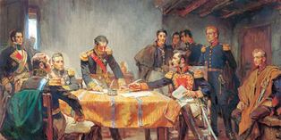 Acuerdo de hace 201 años selló la independencia del Perú. Foto: Internet.