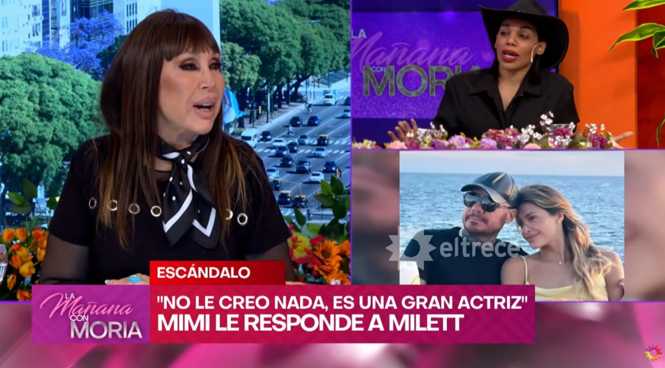 Programa argentino, 'La mañana con Moria'.
