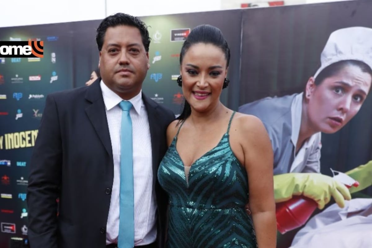 Mariella junto a su esposo, con quien lleva 12 años de relación. Foto: Trome.