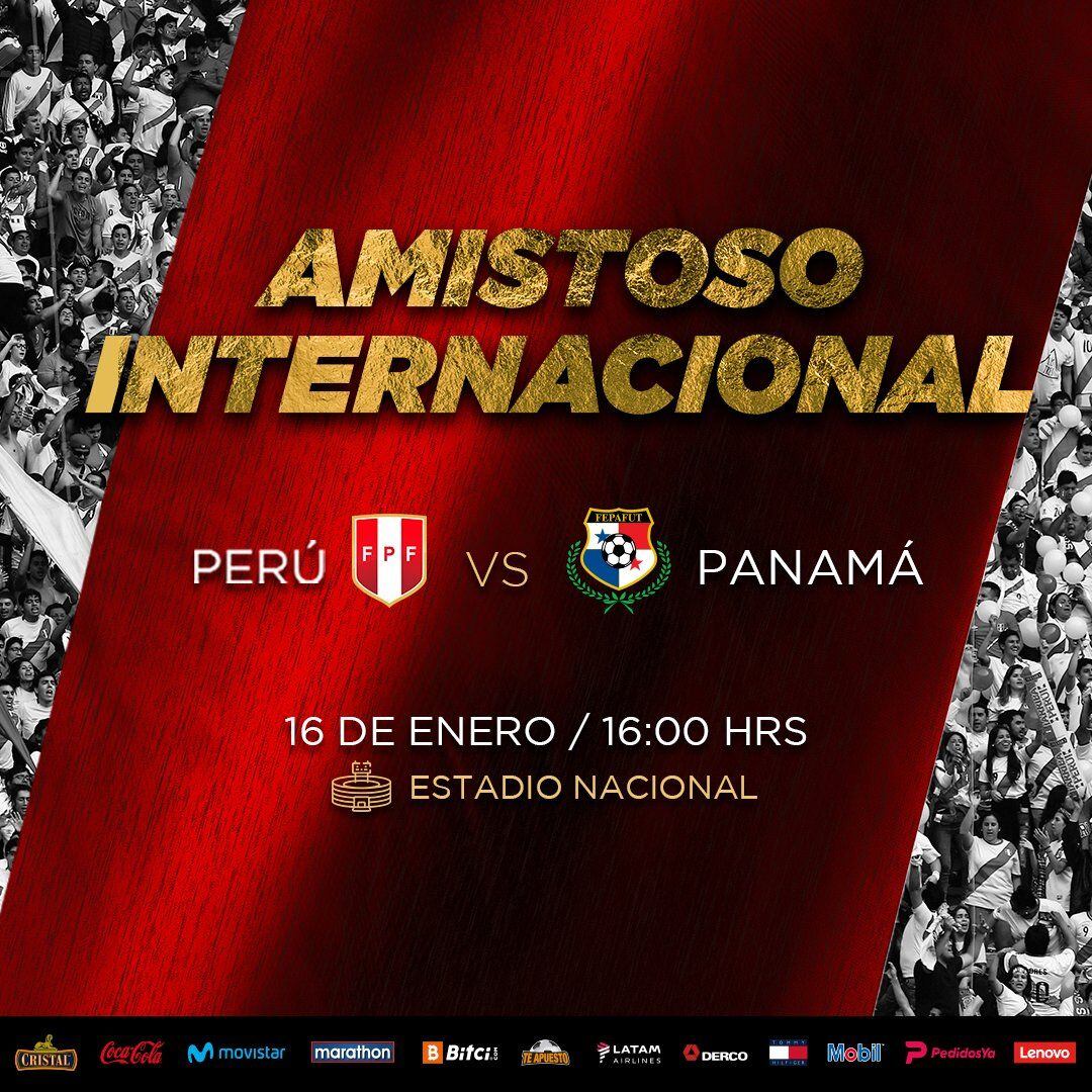 La selección peruana jugará contra Panamá. (Foto: FPF)