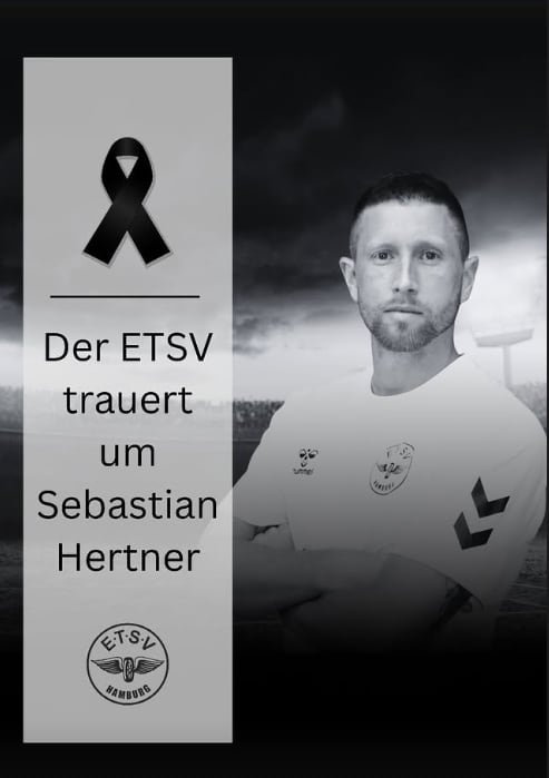 Luto en el fútbol de Alemania por la muerte de Sebastian Hertner