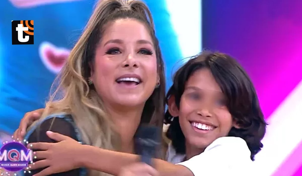 Sofía Franco y su hijo, Salvador.