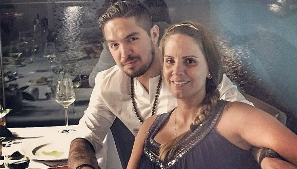 Juan Manuel Vargas junto a Blanca Rodríguez, cuando celebraron15 años de relación. (Foto: Instagram)