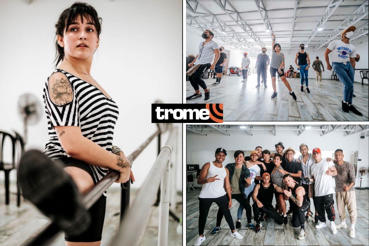 Daniela Darcourt en plenos ensayos para presentar un espectáculo de calidad