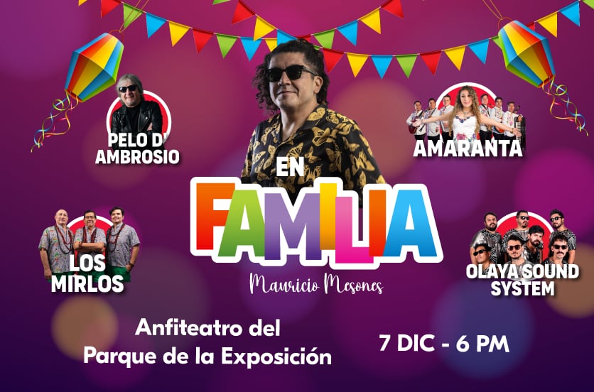 Su gran concierto este 7 de diciembre para toda la familia promete mucho