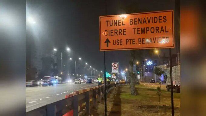 Rutas de Lima ya había colocado cartel de desvio (Foto: Andina)