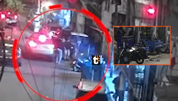 TROME- ¡Masacre en Surquillo! Imágenes del triple asesinato a balazos a extranjeros en puerta de barbería