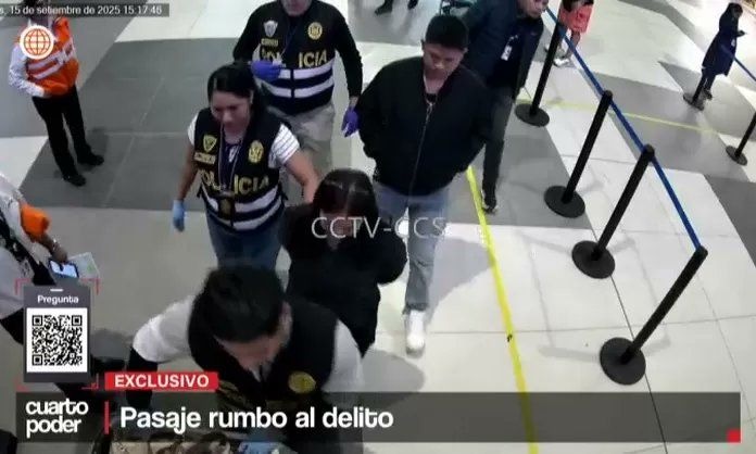 Joven fue detenida en el Jorge Chávez con droga rumbo a Japón.