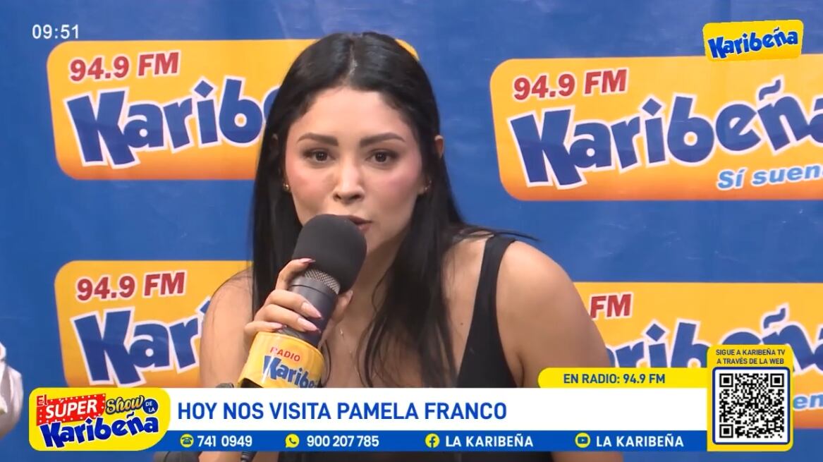 Pamela Franco asegura que besa bien.