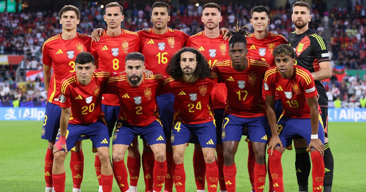 Selección española de fútbol que participa en el Mundial 2026. Foto: Internet.
