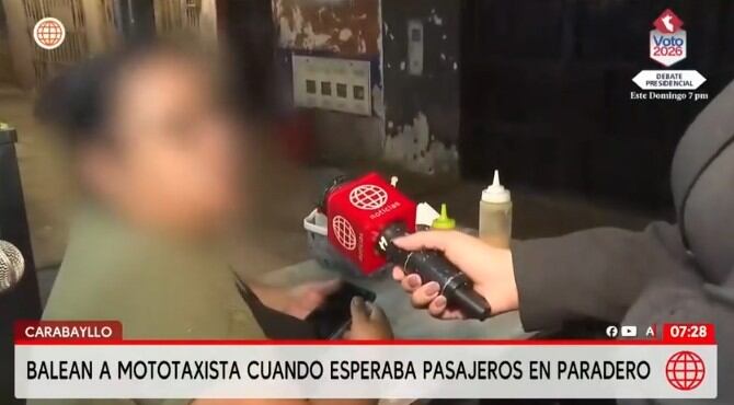 Testigo del ataque contra mototaxista en Carabayllo.