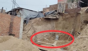 Pachacámac: Maestro de obra muere sepultado en derrumbe | VIDEO