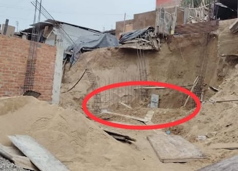 Pachacámac: Maestro de obra muere sepultado en derrumbe | VIDEO