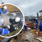 ¡Ya viene el gas! Confirman que terminaron de soldar el ducto para comenzar con la inyección de combustible