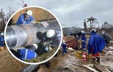 ¡Ya viene el gas! Confirman que terminaron de soldar el ducto para comenzar con la inyección de combustible