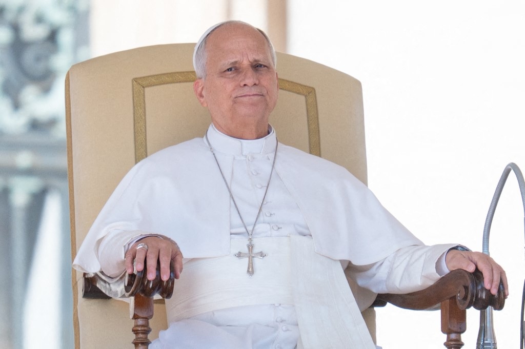 Papa León XIV. Foto: Massimo Valicchia / NurPhoto via AFP