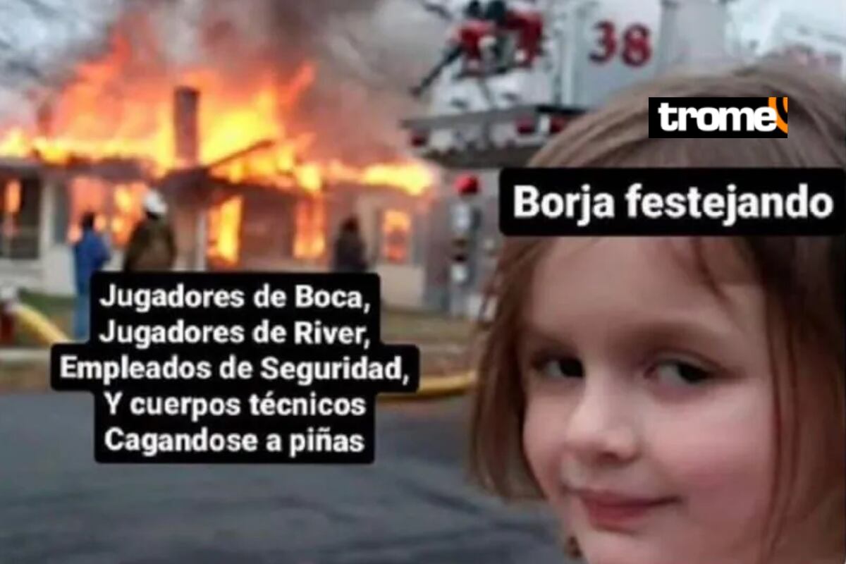 Revisa los memes que dejó el triunfo de River sobre Boca y la bronca al final del partido.