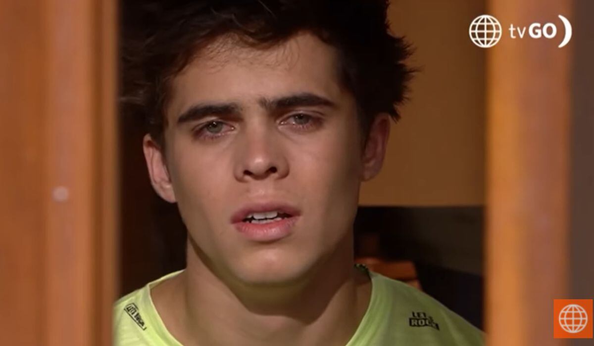 Vasco Rodríguez da vida a uno de los hijos de Malena, Julio Ganoza Ugarte (Foto: América TV)