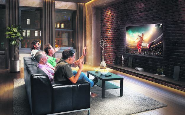 Fabricante surcoreana apunta a hacernos ver la fiesta del fútbol en pantallas con la máxima resolución para disfrutar minuto a minuto.