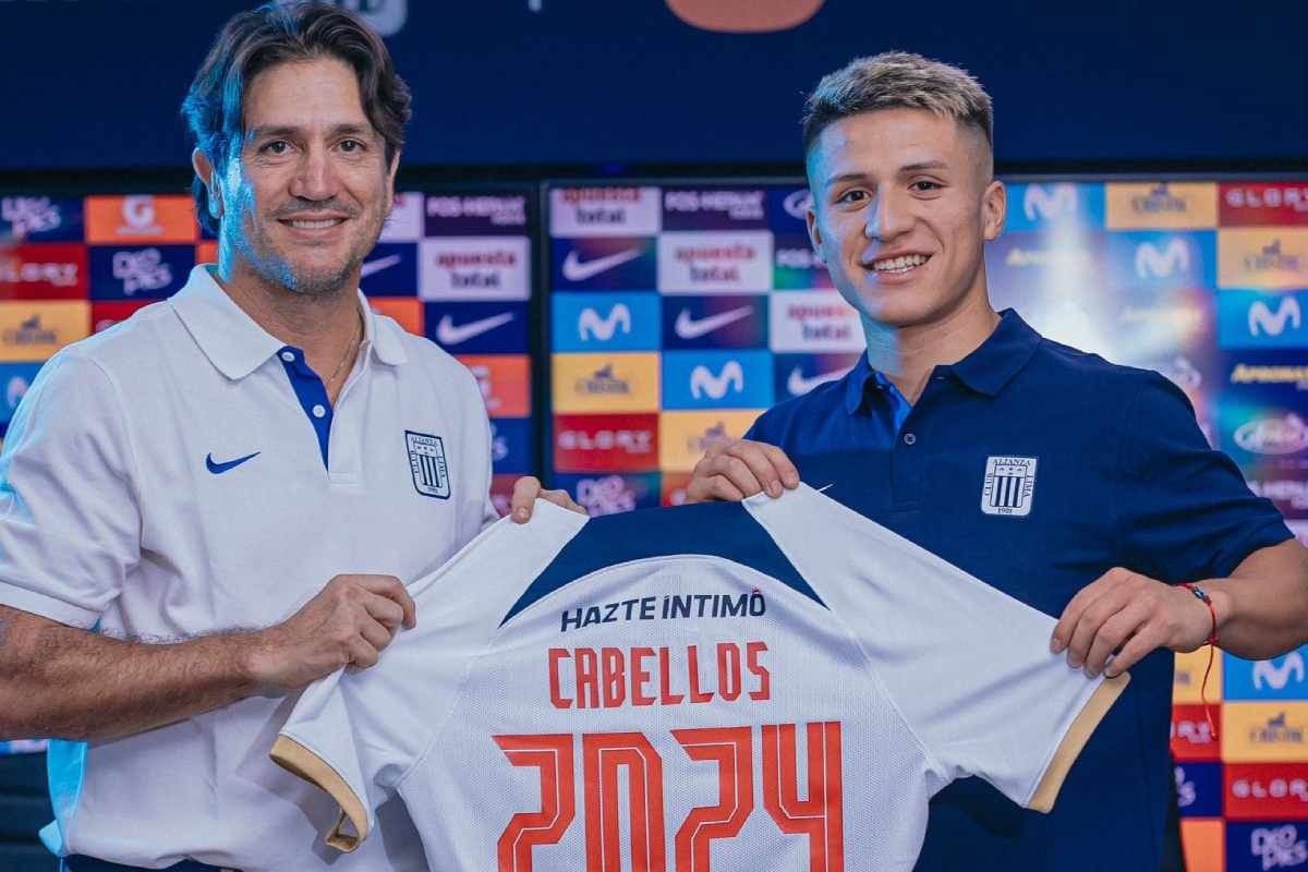 Catriel Cabellos se suma al plantel de Alianza Lima 2024. (Alianza Lima)