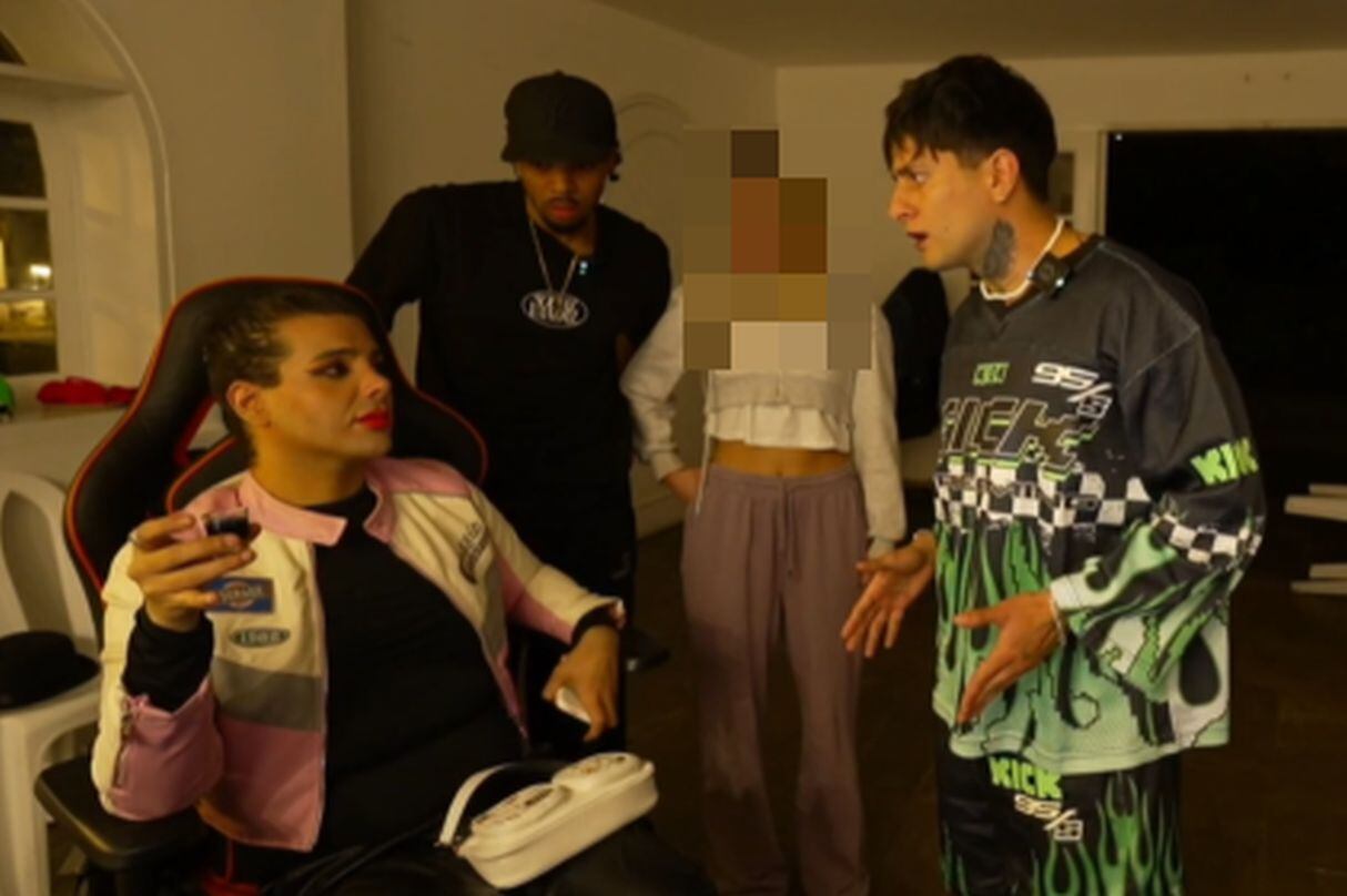 Diealis protagoniza tensa discusión con Giancarlo Scarpati durante una transmisión en vivo. (Foto: Captura de video)