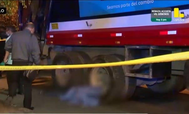 Lamentable accidente en Surquillo. (Latina)