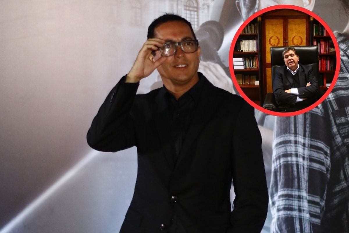 Gino Tassara saluda el éxito de la película 'Vivo o muerto'. (Foto: GEC / Julio Reaño)