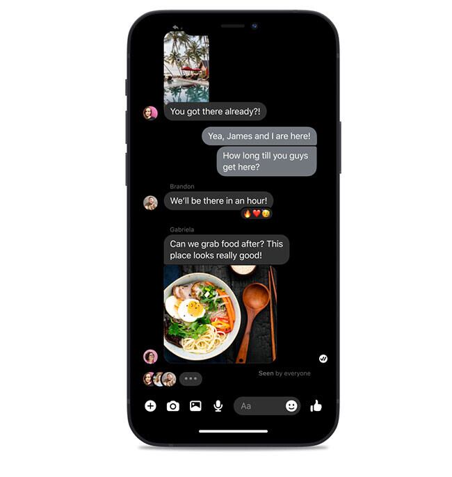 Mejoras en los chats secretos de Facebook Messenger.