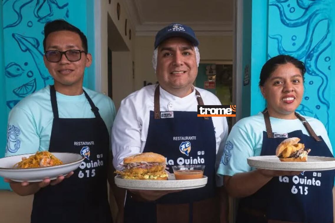 El restaurante La Quinta 615 también está en Perú Mucho Gusto y entre sus preparaciones está el 'pan del pescador (de los pejerreyes anconeros'. (Entrevista y Foto Compos: Isabel Medina / Trome).