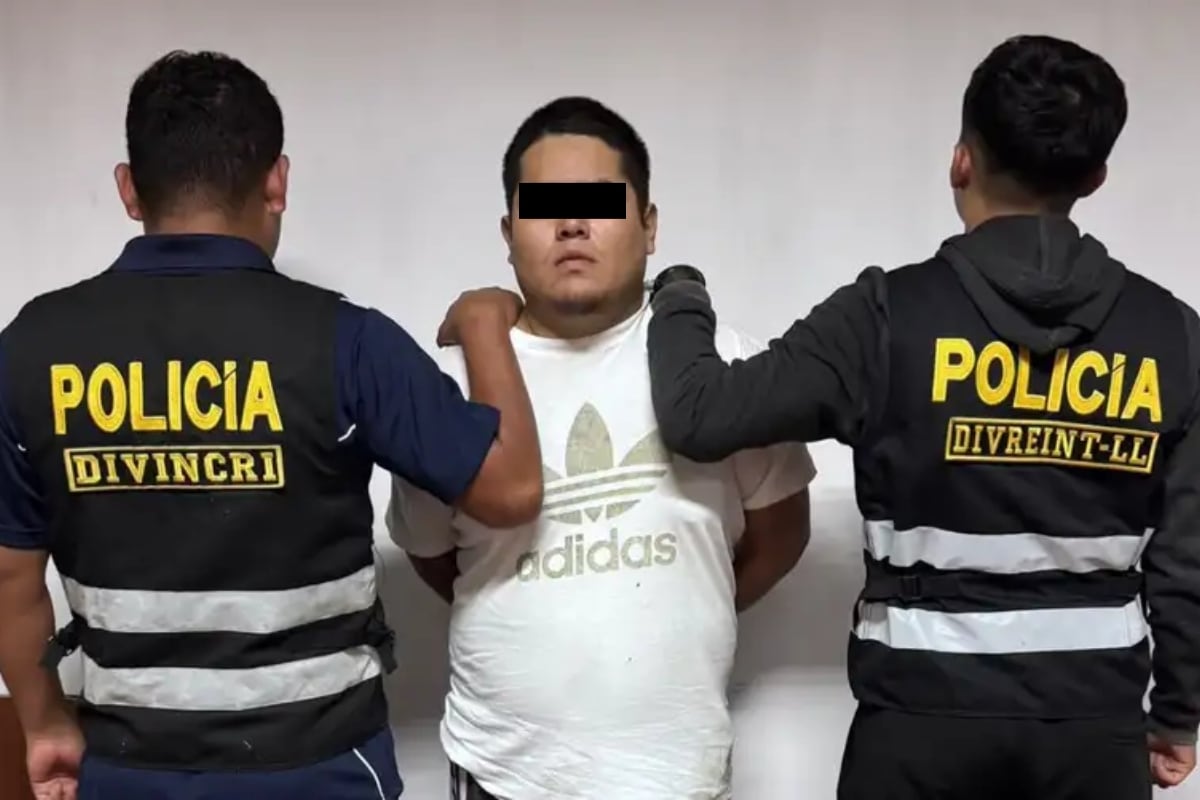 Andy Yofran Quispe Cruz, alias 'Andy', presunto cabecilla de 'Los Pepes' y primo de 'Jhonsson', líder de 'Los Pulpos', contaba con notificación roja de Interpol. (Foto: PNP)